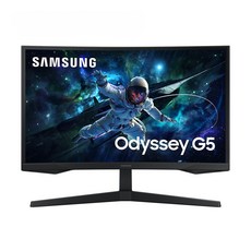SAMSUNG 三星 G5 27型 VA 2K 165Hz Odyssey曲面電競螢幕 S27CG552EC 16:9, 27吋, 1台