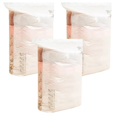 免抽氣立體真空壓縮袋 PA+PE材質, 1入, 3個