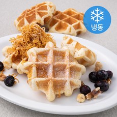 푸딩팩토리 플레인 와플 (냉동), 360g, 2개