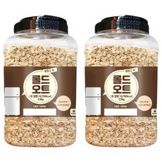 냉장고 쏙 롤드 오트, 2.5kg, 2개