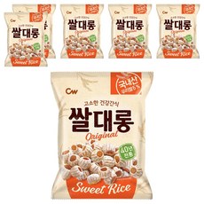 청우식품 쌀대롱, 250g, 6개