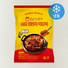 남도분식 춘천 닭갈비 떡볶이 (냉동), 1kg, 1개