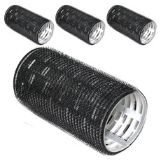 High Today熱傳導大王瀏海髮捲, 4個, 黑色