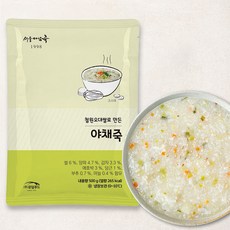 서울마님죽 야채죽 (냉장), 500g, 1개