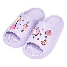 ABLE FACTORY 女童Molang毛球拖鞋