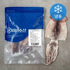 비비수산 국내산 동해안 손질오징어 2~3미 (냉동), 500g, 1개