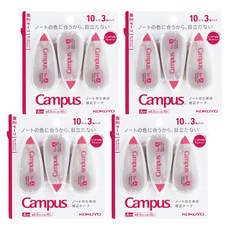 KOKUYO 國譽 Campus 修正帶 TW-NT315 A 10m 3個入, 象牙白, 4包
