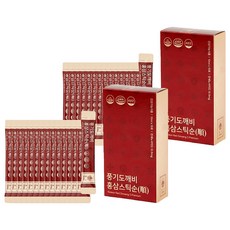 풍기도깨비 6년근 홍삼스틱 순 10ml X 15p, 2박스