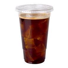TOGO PACK 透明PET冰杯+平蓋, 670ml, 1組