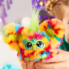 Hasbro 孩之寶 Furby Furblet 像素互動玩偶, 54mm, 1個, 混色
