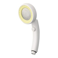 G+居家 加壓省水360度可旋轉蓮蓬頭, 1個, 粉黃色