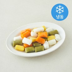 쌀집아줌마 쌀 야채 꼬마 가래떡 (냉동), 250g, 2개, 1개입