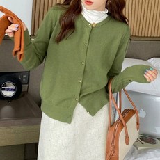 LUNA GIRL 女款 Moody 針織開襟衫 L25FC070431