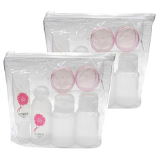 台灣 COSMOS 輕旅行空瓶組 17*14cm, 2組, T36228