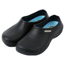 SENSFOOT 防滑廚房鞋 烹飪鞋 浴室鞋, 黑色, 1個