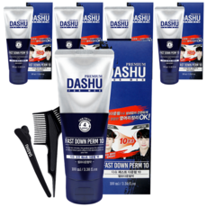 DASHU 男性快速壓貼燙髮乳組, 100ml, 5組