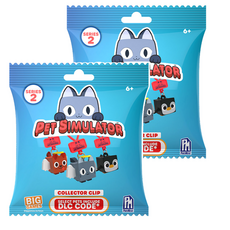 寵物模擬器 收藏夾公仔 CC1802, 2個