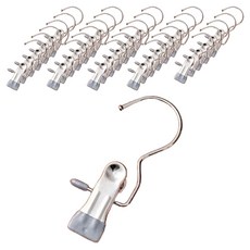 Black Cherry 不鏽鋼掛鉤夾, 灰色, 30個