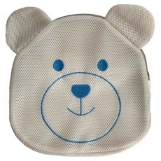 Fees BEAUTE 洗衣袋 熊造型 - 100%聚酯纖維 - 台灣製, 藍色, 1個