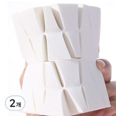 Titan Beauty 乳膠化妝粉撲化妝三角海綿大容量 12p, 隨機出貨, 2個