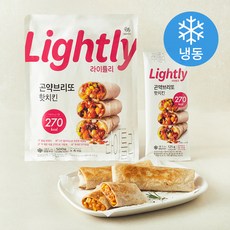 대상 라이틀리 곤약브리또 핫치킨 (냉동), 125g, 4개입, 1개