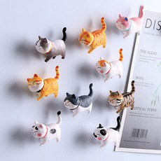 貓咪造型磁鐵 9入, B組