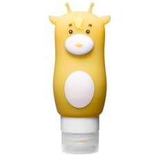 MEO 여행용 애니멀 실리콘 용기 90ml, 기린, 1개