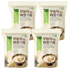 청오건강 무농약원료 미숫가루, 1kg, 4개