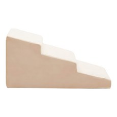 MH 家居 斜坡三層寵物樓梯 防滑 可拆洗, 68 x 38 x 42cm, 米色, 1個