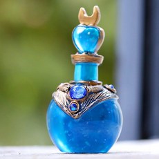 魔法藥水造型裝飾品 藍色款, 1個, 藍色
