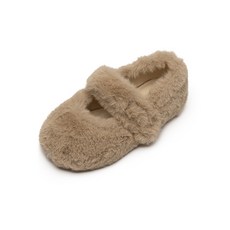 LA STELLA 女童棉花糖毛毛鞋