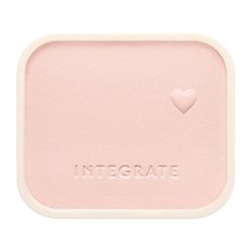 INTEGRATE 光透素裸顏蜜粉餅EX 粉蕊 SPF50+ PA++++, 透明, 1個