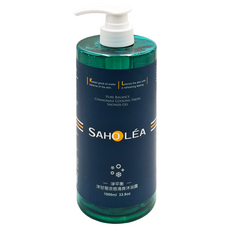 SAHOLEA 森歐黎漾 淨平衡洋甘菊涼感清爽沐浴露, 1L, 1瓶