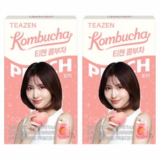 티젠 콤부차 피치, 5g, 10개입, 2개