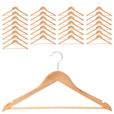 Home&House 桉木衣架, 單色, 40個