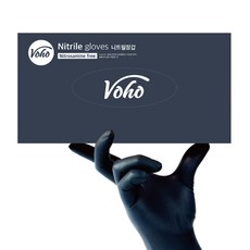 Voho 食品用丁腈手套 50入, 1個, 中(M)