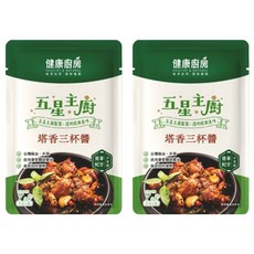 健康廚房 五星主廚 塔香三杯醬, 60g, 2個