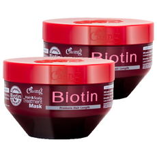 케어링 헤어트리트먼트 비오틴 헤어팩 태국헤어팩 헤어마스크, 200ml, 2개