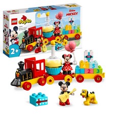 LEGO duplo 得寶 10941 米奇米妮生日火車積木 Set, 內含米奇、米妮與布魯托, 米奇米妮生日火車, 1盒