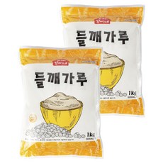 우영식품 아따꼬씨네 들깨가루, 1kg, 2개