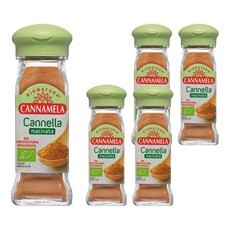 칸나멜라 유기농 시나몬 분말, 42g, 5개