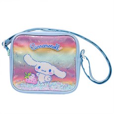 LiLFANT 大耳狗喜拿 閃亮亮 肩背帶便當袋, 1個