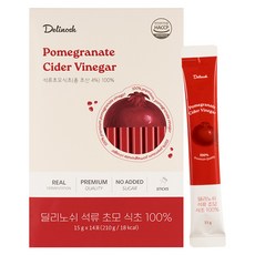 Delinosh 石榴醋母飲用醋條, 1個, 210ml