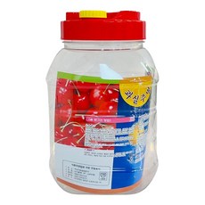 ABM KOREA Daewon 水果酒瓶透明方形, 8L, 1個