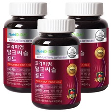 뉴트리디데이 프리미엄 밀크씨슬 골드, 90정, 3개