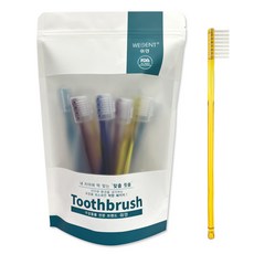 WEDENT 威登 月拚裝方形頭一般毛牙刷, 12支, 1組