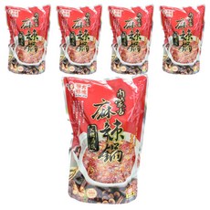 譽方媽媽 麻辣火鍋湯底, 400g, 5包