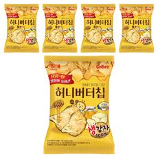 HAITAI 海太 蜂蜜奶油洋芋片, 100g, 5個