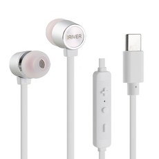 IRIVER Type-C 有線耳機, 銀色, ICP-CA7i