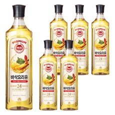 해표 바삭 요리유, 6개, 900ml